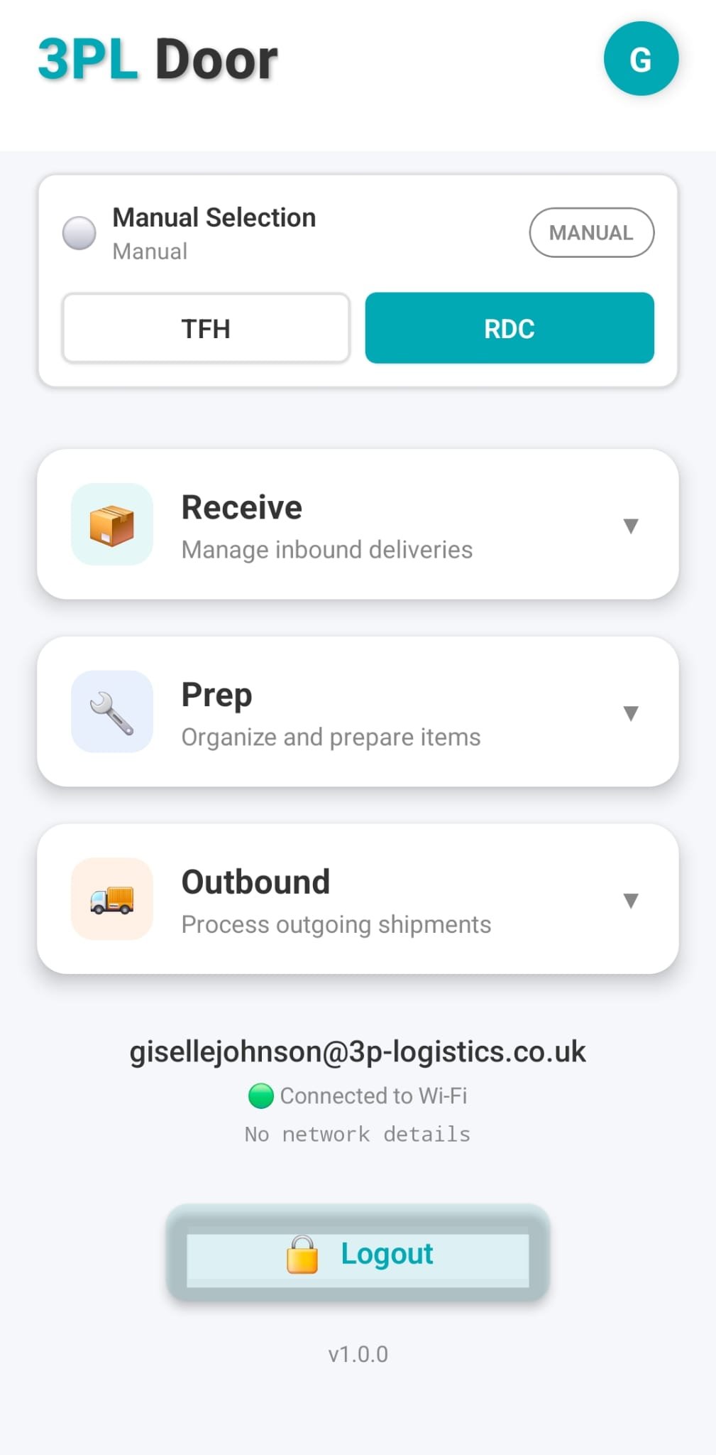 3PL Door App