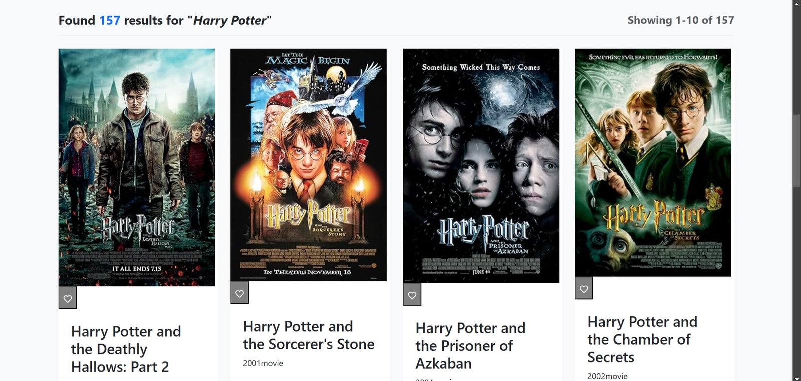 Movie Search App Project